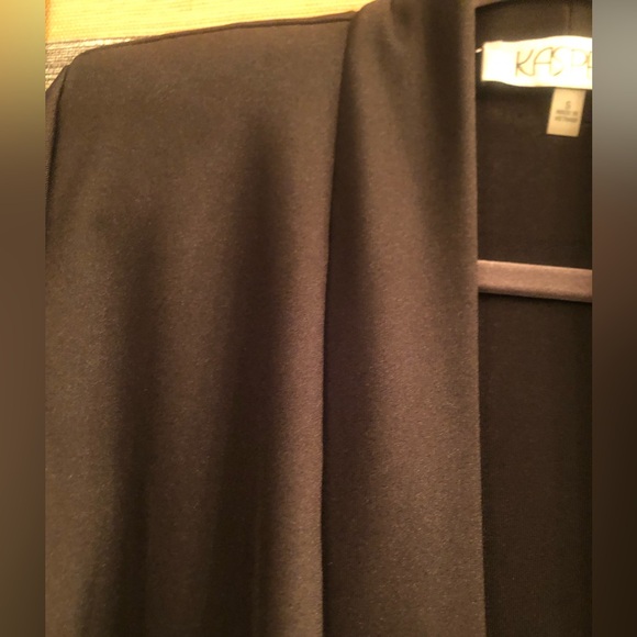 NWT Kasper Crop Dress Knit Crop Open Cardigan S - Picture 6 of 6